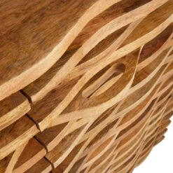 2-Door Wave Wood Carved Cabinet 9 2-Door Wave Wood Carved Cabinet -Furniture Store 2 door wave wood carved cabinet 3