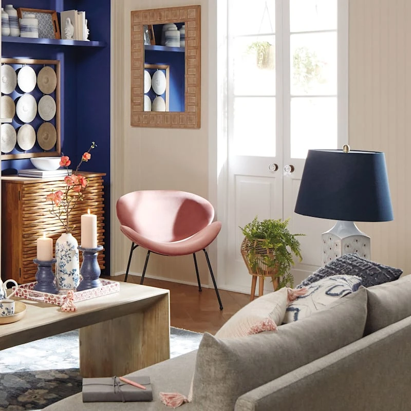 2-Door Wave Wood Carved Cabinet 5 2-Door Wave Wood Carved Cabinet - Image 5