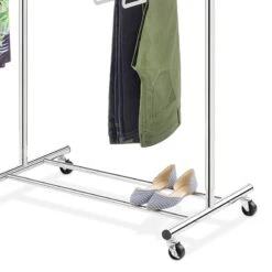 2-Rod Extendable Garment Rack -Furniture Store 2 rod extendable garment rack 3