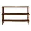 3-Tier Wood Shoe Rack Espresso
