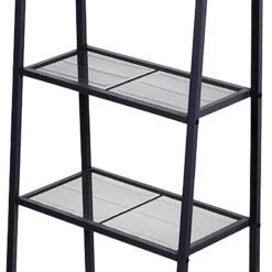 4-Tier Metal Rack, Grey -Furniture Store 4 tier metal rack grey 2