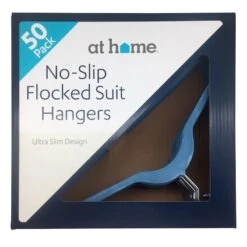 50-Pack Velvet Suit Hangers, Allure Blue -Furniture Store 50 pack velvet suit hangers allure blue 2