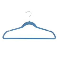 50-Pack Velvet Suit Hangers, Allure Blue -Furniture Store 50 pack velvet suit hangers allure blue 3