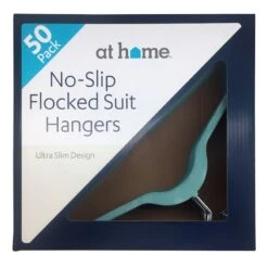 50-Pack Velvet Suit Hangers, Aquifer Blue -Furniture Store 50 pack velvet suit hangers aquifer blue 3