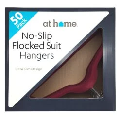 50-Pack Velvet Suit Hangers, Fuchsia -Furniture Store 50 pack velvet suit hangers fuchsia 2