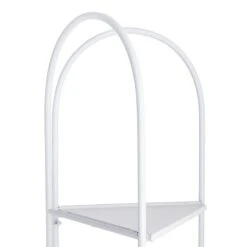 Alice Folding Corner Shelf, White -Furniture Store alice folding corner shelf white 4