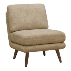 Aubrey Taupe Accent Chair