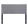 Brian Cement Grey Headboard, Queen
