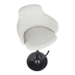 Bryce Adjustable Barstool, Light Grey 13 Bryce Adjustable Barstool, Light Grey -Furniture Store bryce adjustable barstool light grey 5