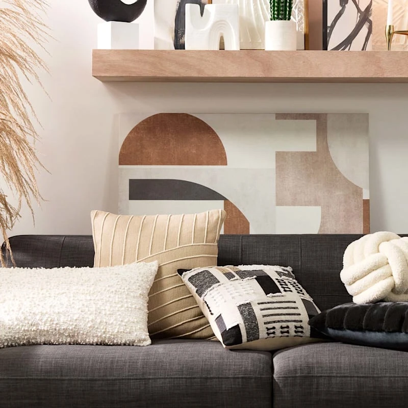 Crosby St Hadley Tufted Back Sofa, Charcoal Grey 6 Crosby St Hadley Tufted Back Sofa, Charcoal Grey - Image 6