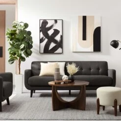 Crosby St Hadley Tufted Back Sofa, Charcoal Grey 13 Crosby St Hadley Tufted Back Sofa, Charcoal Grey -Furniture Store crosby st hadley tufted back sofa charcoal grey 6