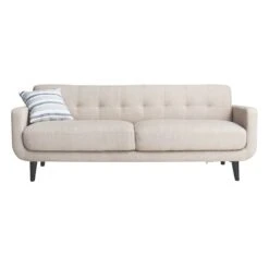 Crosby St Hadley Tufted Back Sofa, Taupe -Furniture Store crosby st hadley tufted back sofa taupe 2