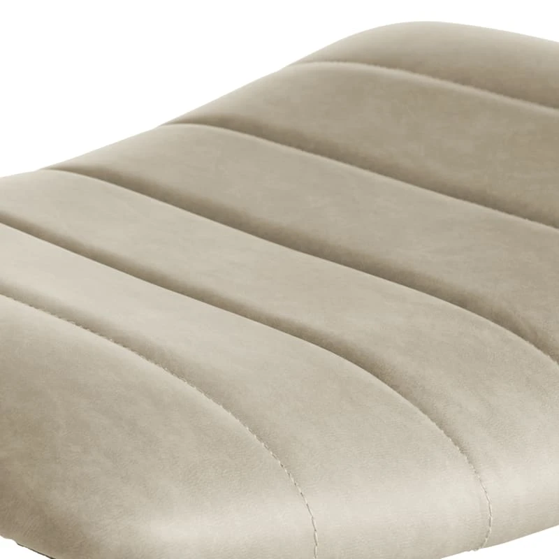 Crosby St Jude Grey Backless Counter Stool, 24" 4 Crosby St Jude Grey Backless Counter Stool, 24" - Image 4