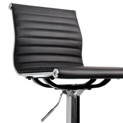 Crosby St Maxwell Adjustable Faux Leather Barstool, Grey 10 Crosby St Maxwell Adjustable Faux Leather Barstool, Grey -Furniture Store crosby st maxwell adjustable faux leather barstool grey 4