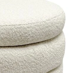 Crosby St Pax Cream Boucle Storage Ottoman -Furniture Store crosby st pax cream boucle storage ottoman 2