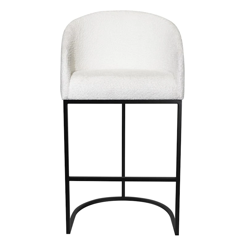 Crosby St Portia Bar Stool, Cream 1 Crosby St Portia Bar Stool, Cream
