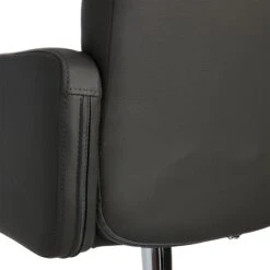 Crosby St Stout Adjustable Faux Leather Barstool, Grey 10 Crosby St Stout Adjustable Faux Leather Barstool, Grey -Furniture Store crosby st stout adjustable faux leather barstool grey 4