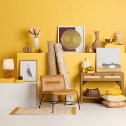 Crosby St Zoey Faux Leather Accent Chair, Camel -Furniture Store crosby st zoey faux leather accent chair camel 5