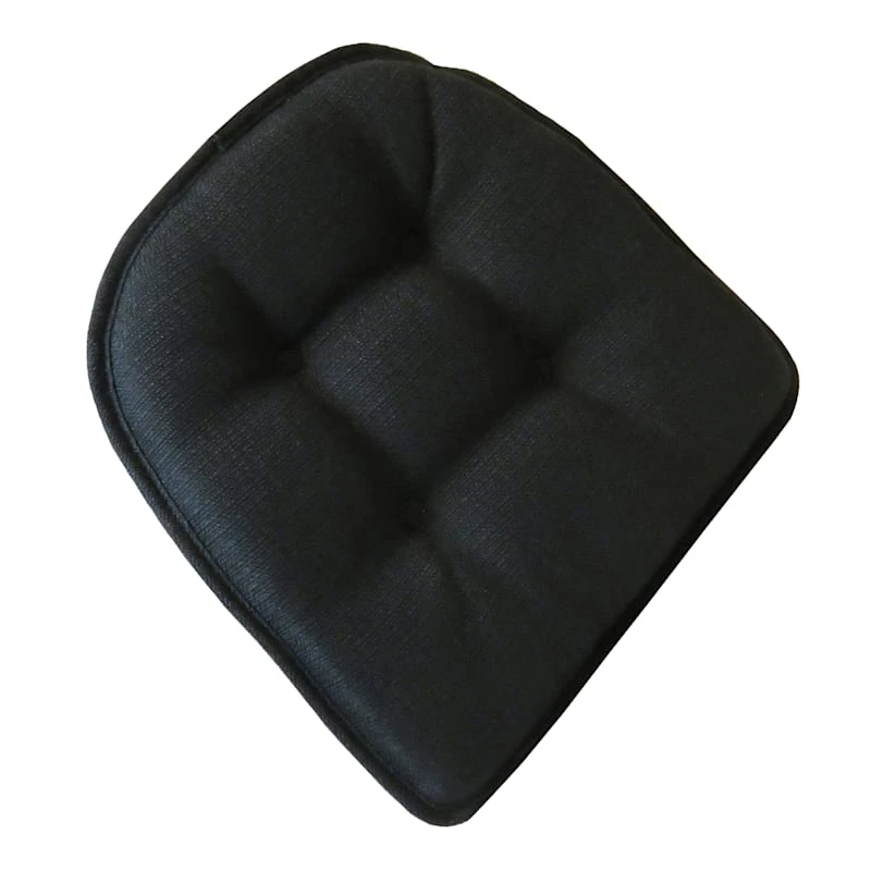 Embrace Black Non-Skid Gripper Chair Pad 1 Embrace Black Non-Skid Gripper Chair Pad