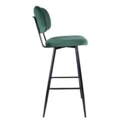 Emerald Velvet Barstool -Furniture Store emerald velvet barstool 2