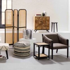 Found & Fable Axl Grey Faux Leather Armchair -Furniture Store found fable axl grey faux leather armchair 5