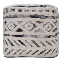 Found & Fable Kai Diamond Tufted Pouf, 16" 7 Found & Fable Kai Diamond Tufted Pouf, 16" -Furniture Store found fable kai diamond tufted pouf 16 2