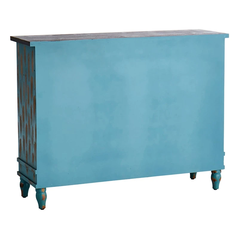 Found & Fable Northfield 3-Door Distressed Cabinet 2 Found & Fable Northfield 3-Door Distressed Cabinet - Image 2