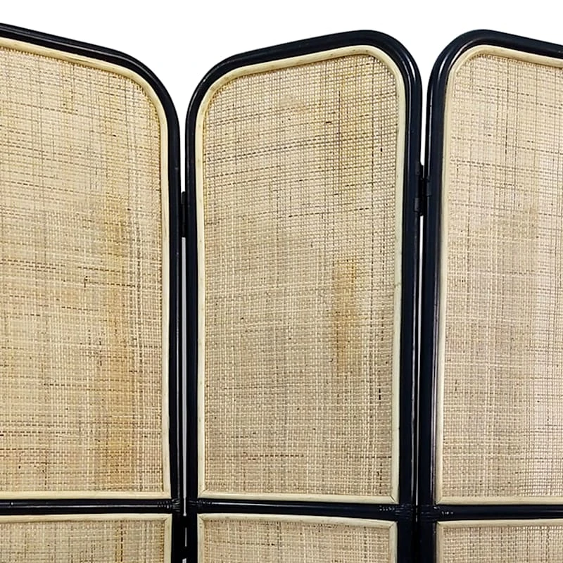 Found & Fable Zola Rattan Room Divider 2 Found & Fable Zola Rattan Room Divider - Image 2