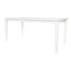 Grace Mitchell Cortana White Wooden Dining Table