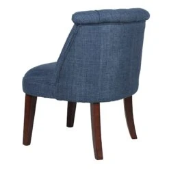 Grace Mitchell Roxanne Accent Chair, Blue -Furniture Store grace mitchell roxanne accent chair blue 2