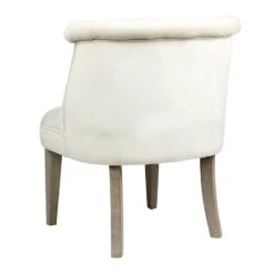 Grace Mitchell Roxanne Accent Chair, Ivory -Furniture Store grace mitchell roxanne accent chair ivory 2