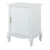 Grace Mitchell Scarlett White 1-Door Cabinet