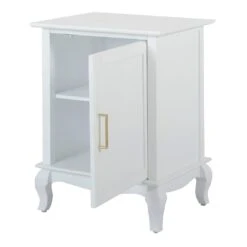 Grace Mitchell Scarlett White 1-Door Cabinet -Furniture Store grace mitchell scarlett white 1 door cabinet 3