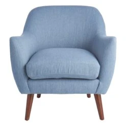 Honeybloom Braxton Blue Armchair 5 Honeybloom Braxton Blue Armchair -Furniture Store honeybloom braxton blue armchair 2
