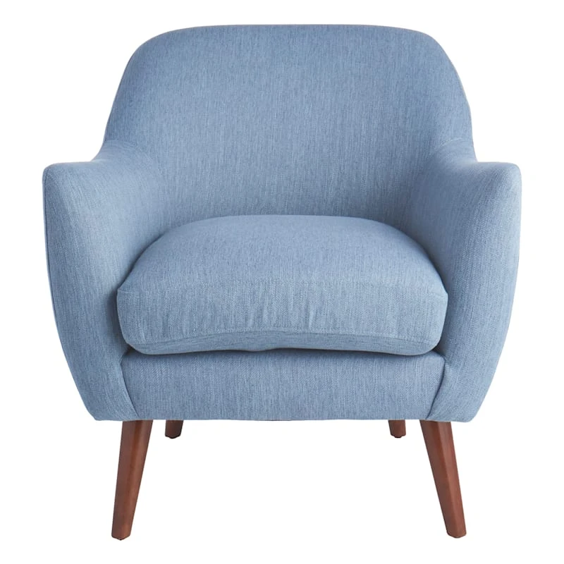 Honeybloom Braxton Blue Armchair 3 Honeybloom Braxton Blue Armchair - Image 3