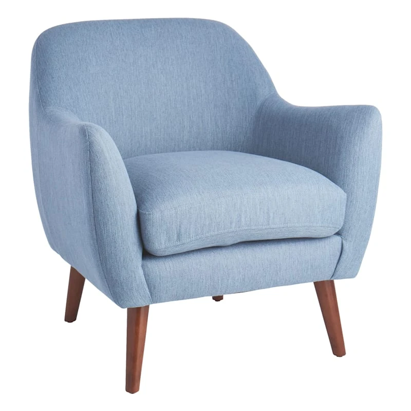 Honeybloom Braxton Blue Armchair 1 Honeybloom Braxton Blue Armchair