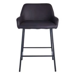 Honeybloom Destin Counter Stool, Dark Brown -Furniture Store honeybloom destin counter stool dark brown 2