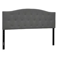 Honeybloom Kane Grey Tufted Headboard, King