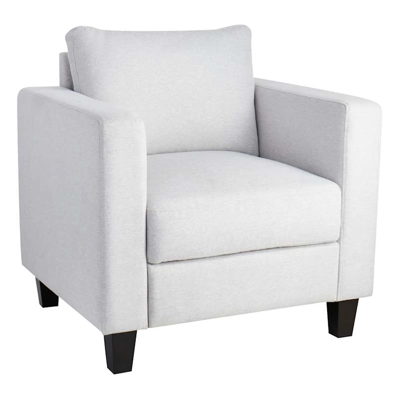 Honeybloom Stone Light Grey Armchair 1 Honeybloom Stone Light Grey Armchair