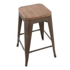 Honeybloom Westfield Counter Stool, Bronze 7 Honeybloom Westfield Counter Stool, Bronze -Furniture Store honeybloom westfield counter stool bronze 3