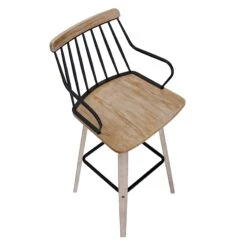 Honeybloom Whitley Swivel Barstool -Furniture Store honeybloom whitley swivel barstool 8