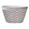 Horizontal Natural Wave Wire Laundry Basket