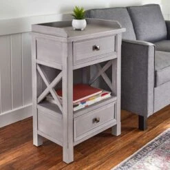 Jane X-Side Table With USB -Furniture Store jane x side table with usb 8