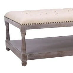 Jardan Tufted Ottoman Natural -Furniture Store jardan tufted ottoman natural 2