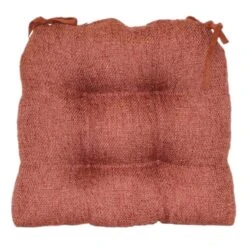Jasper Terracotta Chair Pad