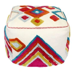 Kalki Embroidered Pouf
