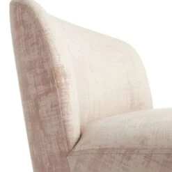 Laila Ali Caila Taupe Velvet Swivel Chair -Furniture Store laila ali caila taupe velvet swivel chair 3