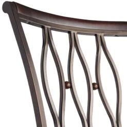 Marsol Brown Swivel Counter Stool With Faux Leather Seat 9 Marsol Brown Swivel Counter Stool With Faux Leather Seat -Furniture Store marsol brown swivel counter stool with faux leather seat 4