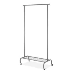 Metal Garment Rack, Gunmetal