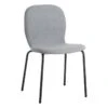 Preston Stackable Dining Chair, Light Grey